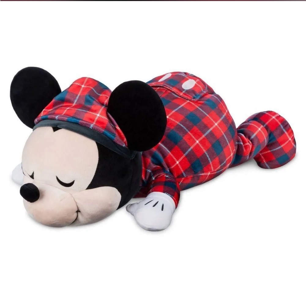 Disney Flannel Mickey Mouse Kids' Cuddleez Plush NWT